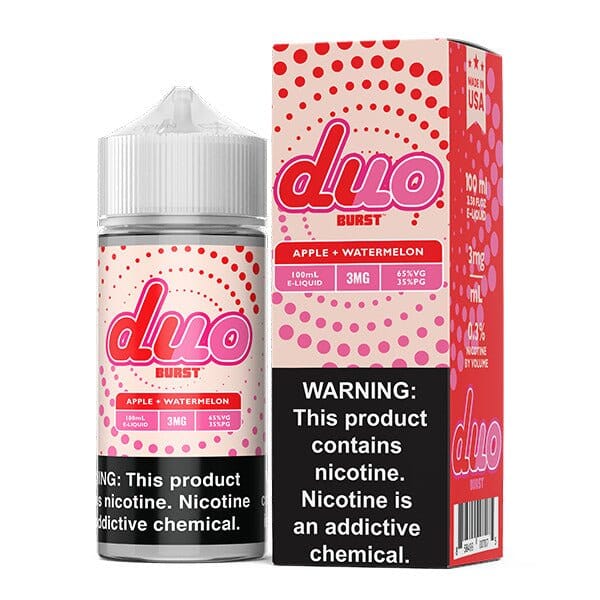 apple watermelon vape juice by Burst Duo 100ml Vuse Alto Replacement Pods New CBD Flavor:PEACHY MINT