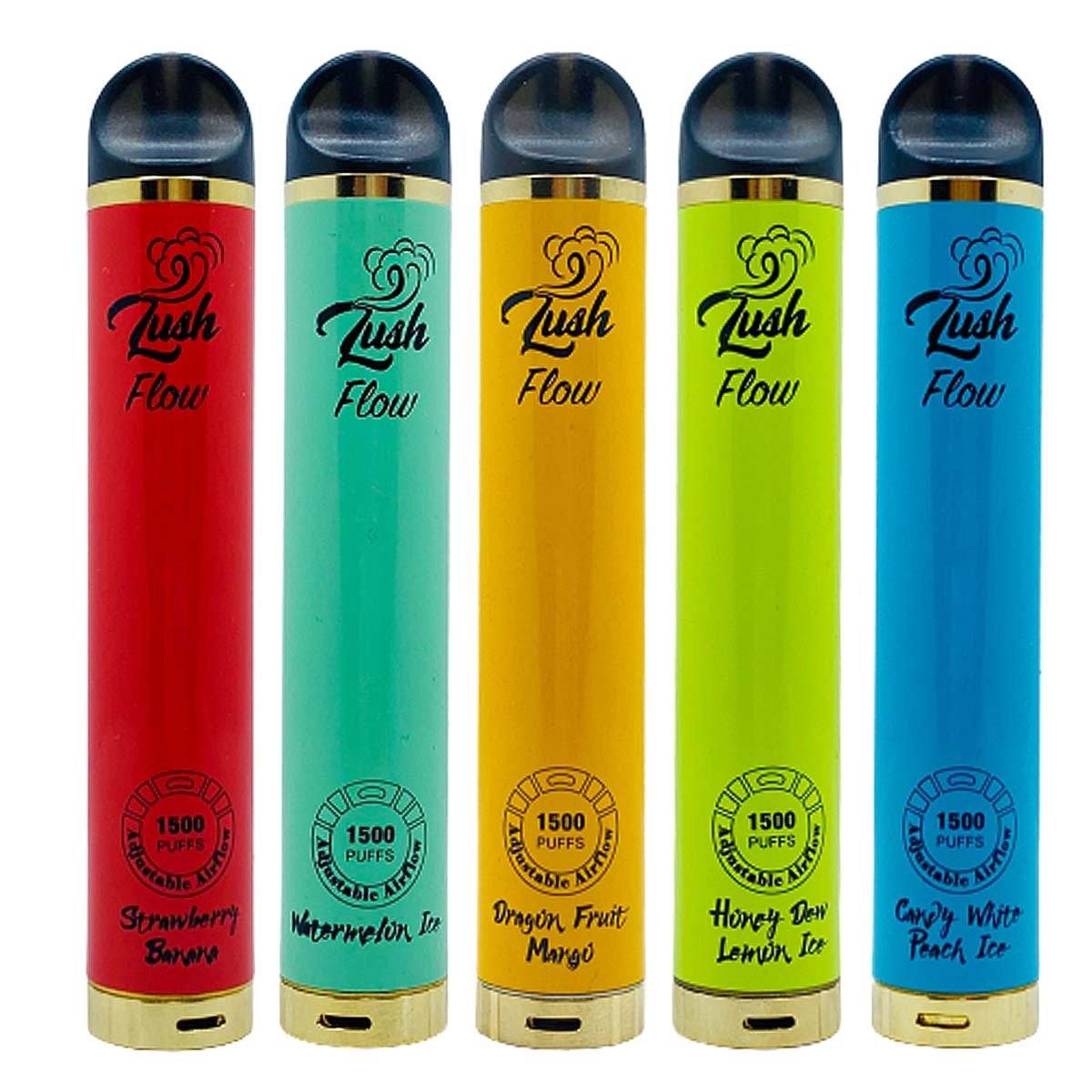 lush smoke and vape Lush Flow Disposable E-Cigs (1500 Puffs)
