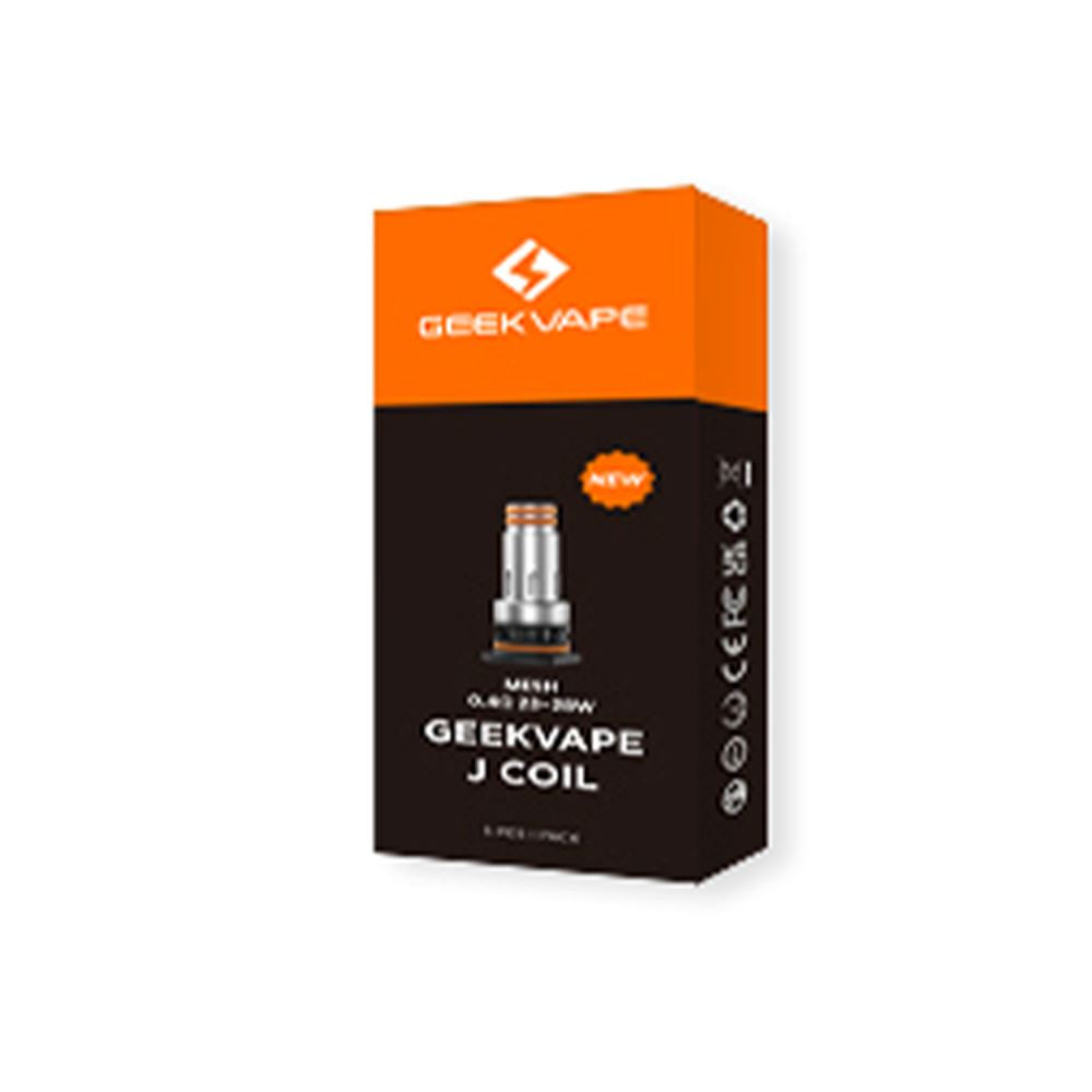 希少！KaijinArt Vaping-eon シャワーズ風　テクスチャーホロ Geekvape J Replacement Coils 5pc Pack | Flawless Vape Shop