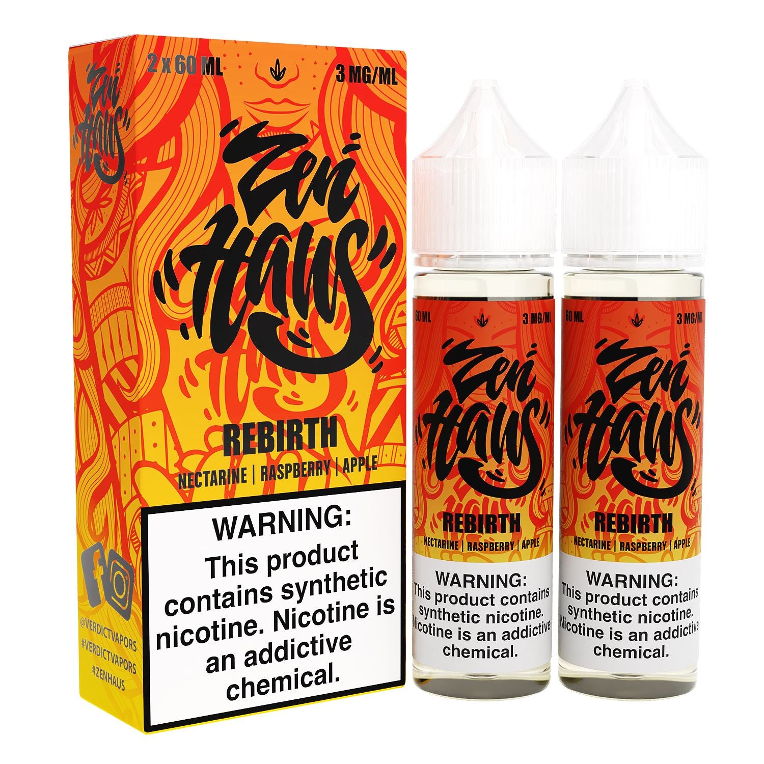 e liquide zen vape Zen Haus Freebase Vape Juice main image 1