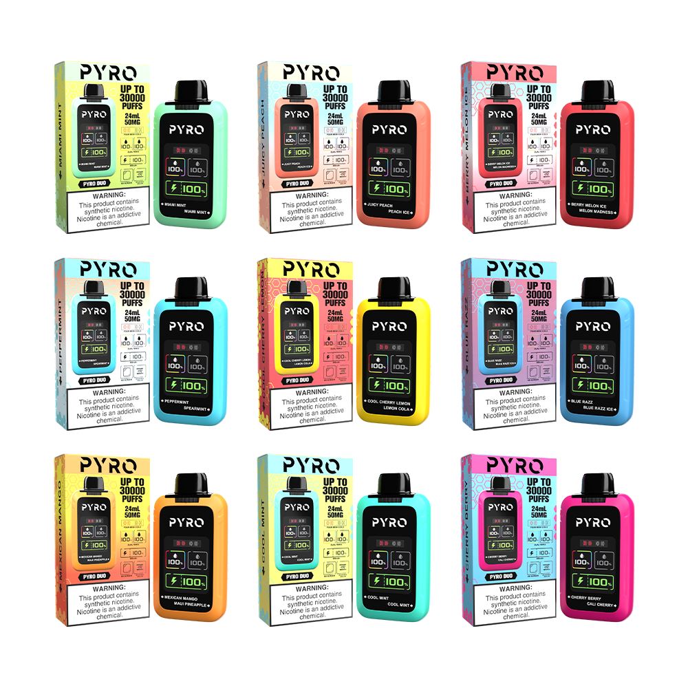 pyro vape flavors Packwood PACKSPOD 5000 Puff Disposable Vape main image 1
