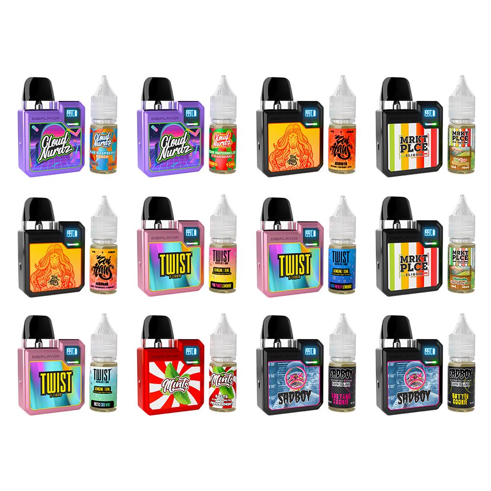Geekvape Digi-Q Kit + Daddy's Vapor 10mL Salts 50mg (Pod System + E-Liquid)