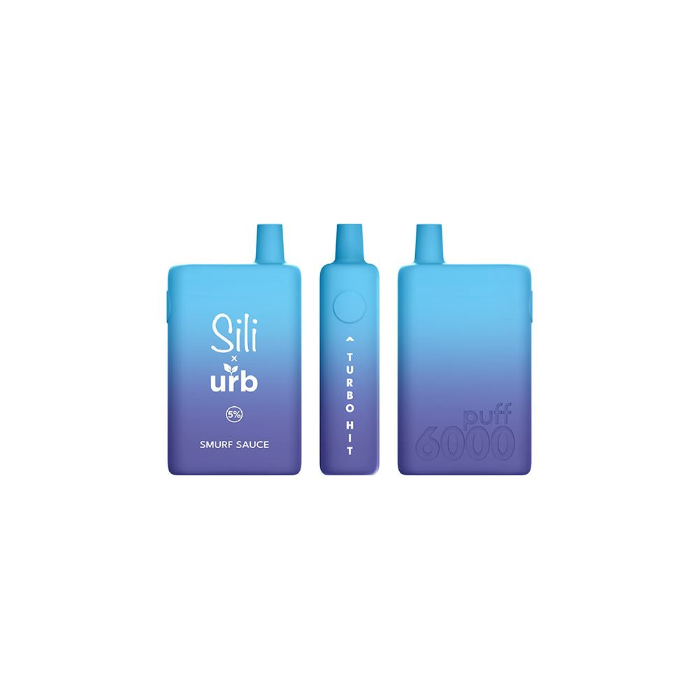 urb vape disposables Sili X URB Disposable 6000 Puffs 16mL 50mg