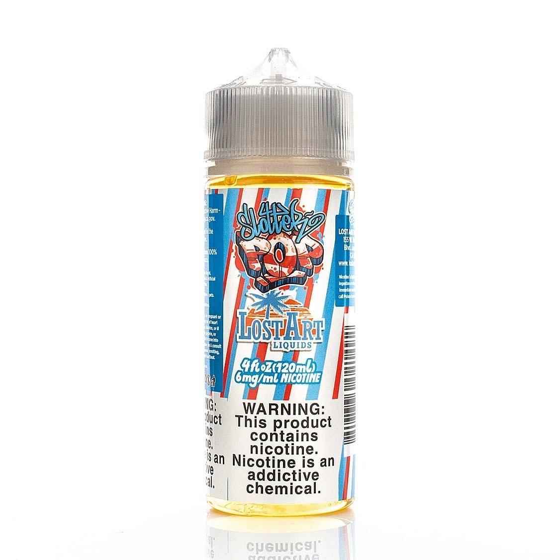 lost art vape juice Slotter Pop by Liquids 120ML eLiquid| Flawless Shop ICE The Ultimate Guide to Strength:500mg CBD
