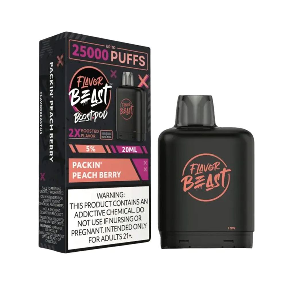 does flavor beast vape have nicotine Flavor Beast Boost Pod main image 1