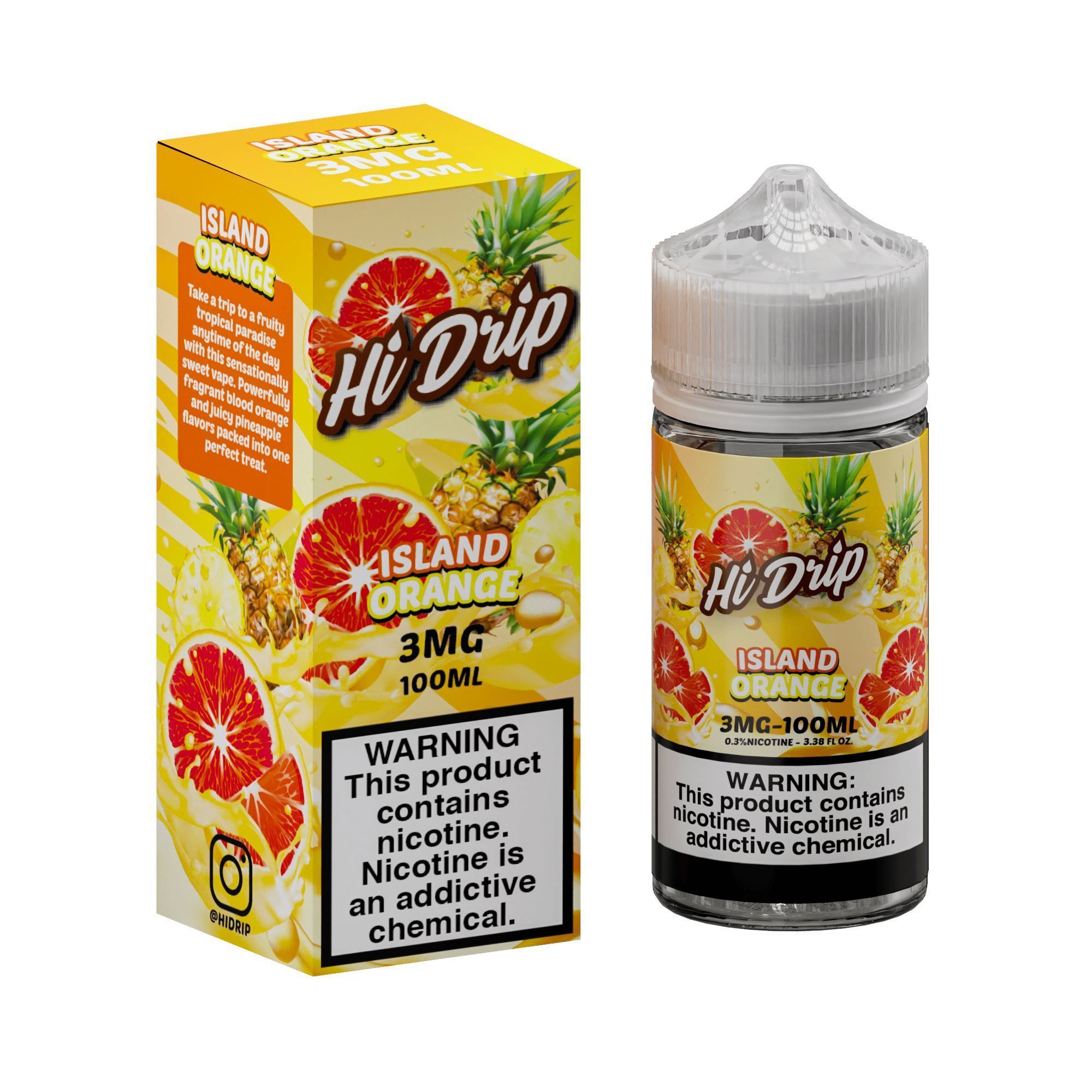 Island Orange by Hi Drip E-Liquid 100ml Island Orange by Hi Drip E-Liquid 100ml