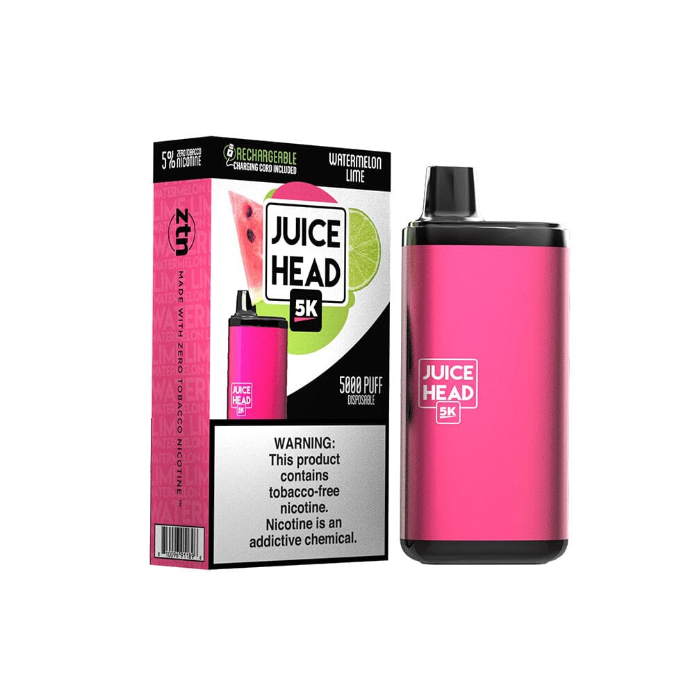 juice head disposable vape 5K | 14mL | 50mg Fruity E-Liquid FLAVORS:Strawberry Kiwi - 35mg SUB OHM Tank Recommendations