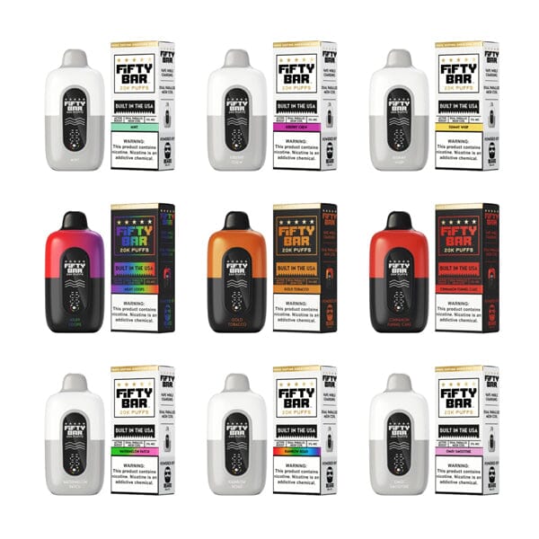 The Fifty Bar Vape Fifty Bar 6500 Disposable Vape
